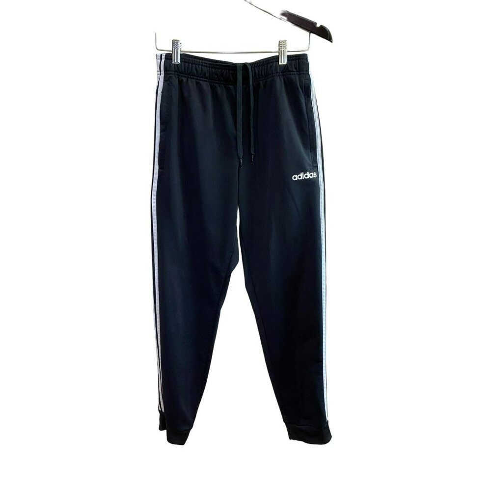 Adidas Vintage Throwback Men’s 3 Stripes Joggers Size Medium